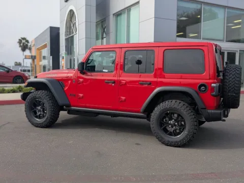 Photos of 2026 Jeep Wrangler Willys for sale in Chula Vista, CA at Mossy Chrysler Dodge Jeep Ram