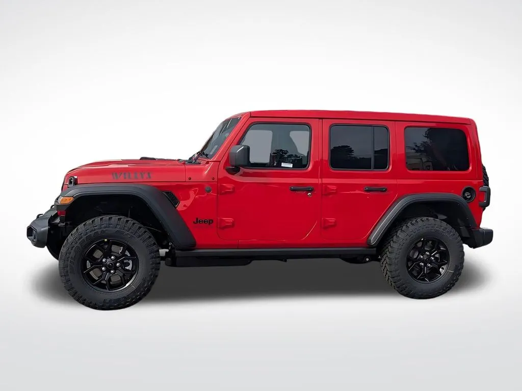 Red 2026 Jeep Wrangler Willys for sale in Chula Vista, CA
