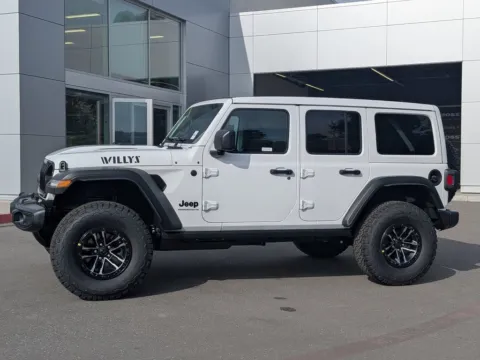 White 2026 Jeep Wrangler Willys for sale in Chula Vista, CA