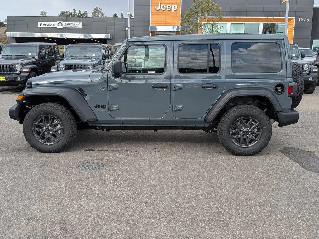 Gray 2026 Jeep Wrangler Sport S for sale in Chula Vista, CA