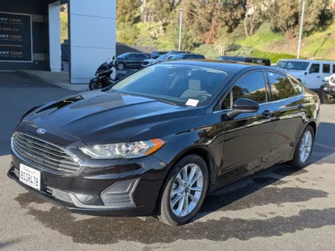 Black 2020 Ford Fusion SE for sale in Chula Vista, CA