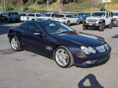 Blue 2008 Mercedes-Benz SL-Class SL 550 for sale in Chula Vista, CA