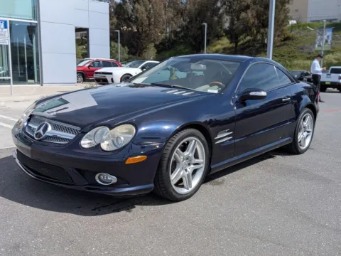 White 2008 Mercedes-Benz SL-Class SL 550 for sale in Chula Vista, CA