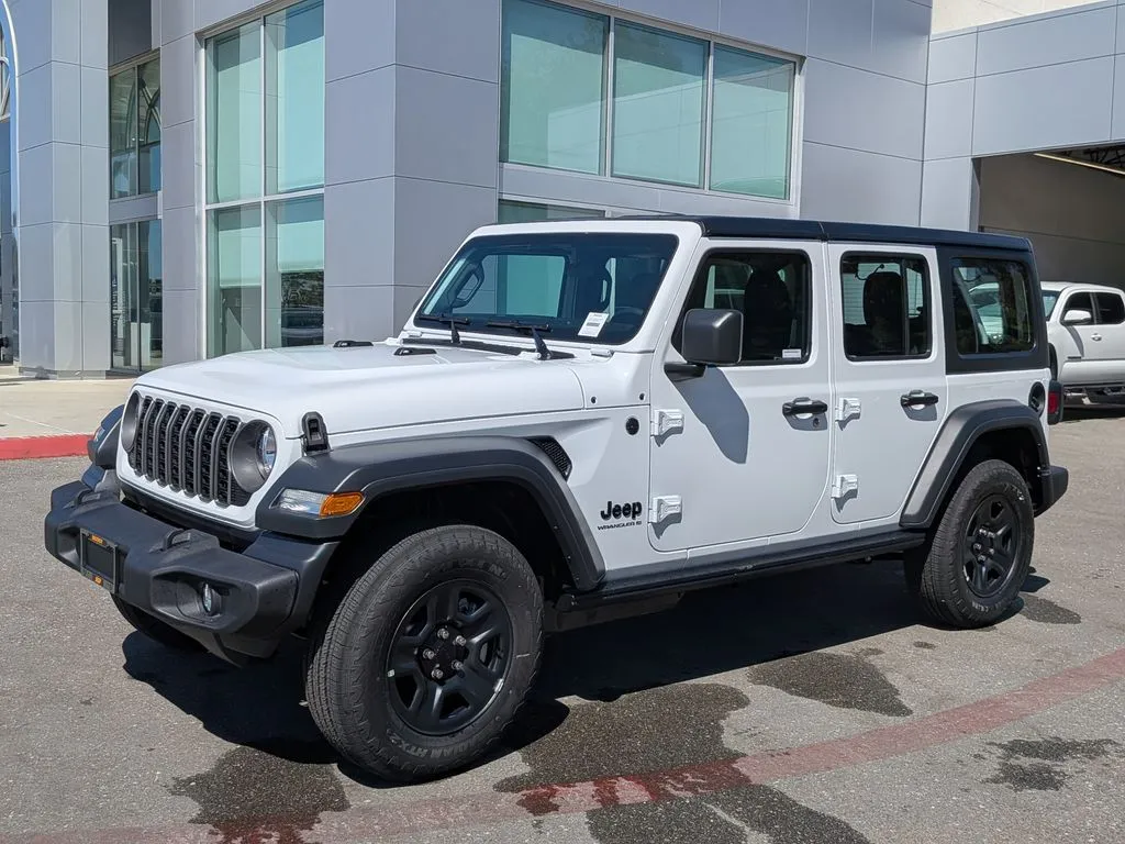 White 2026 Jeep Wrangler Sport for sale in Chula Vista, CA