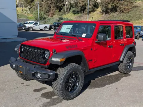 Photos of 2026 Jeep Wrangler Willys for sale in Chula Vista, CA at Mossy Chrysler Dodge Jeep Ram
