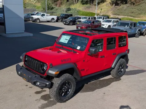 Red 2026 Jeep Wrangler Willys for sale in Chula Vista, CA