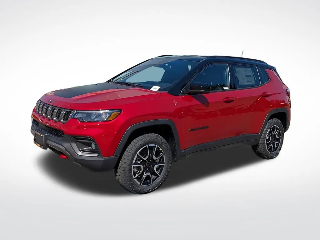 Red 2026 Jeep Compass Trailhawk for sale in Chula Vista, CA