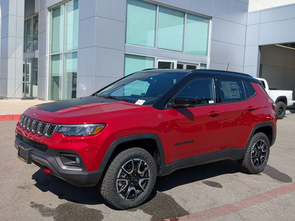 Red 2026 Jeep Compass Trailhawk for sale in Chula Vista, CA