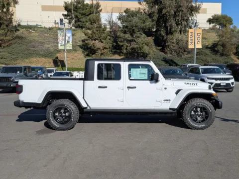 Photos of 2026 Jeep Gladiator Willys for sale in Chula Vista, CA at Mossy Chrysler Dodge Jeep Ram