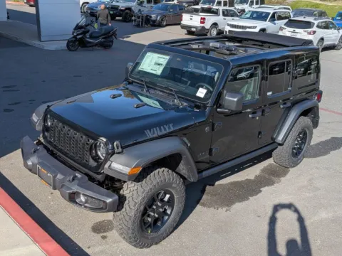 Black 2026 Jeep Wrangler Willys for sale in Chula Vista, CA