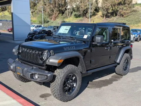 Photos of 2026 Jeep Wrangler Willys for sale in Chula Vista, CA at Mossy Chrysler Dodge Jeep Ram