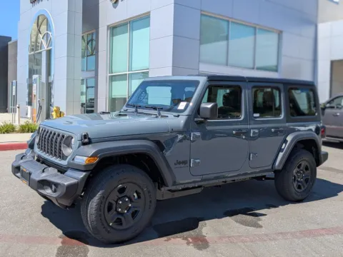 Gray 2026 Jeep Wrangler Sport for sale in Chula Vista, CA
