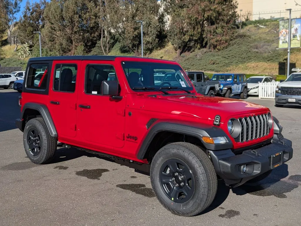 Red 2026 Jeep Wrangler Sport for sale in Chula Vista, CA
