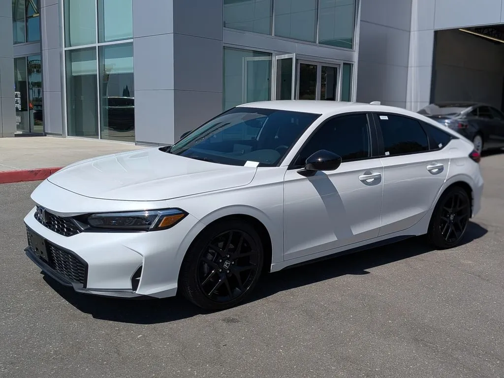 White 2025 Honda Civic Sport for sale in Chula Vista, CA