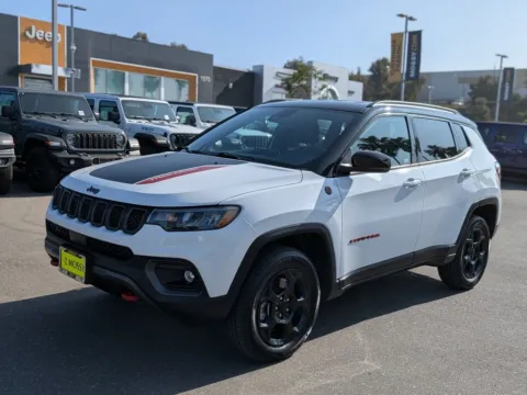 White 2024 Jeep Compass Trailhawk for sale in Chula Vista, CA