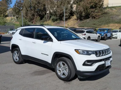 White 2023 Jeep Compass Latitude for sale in Chula Vista, CA