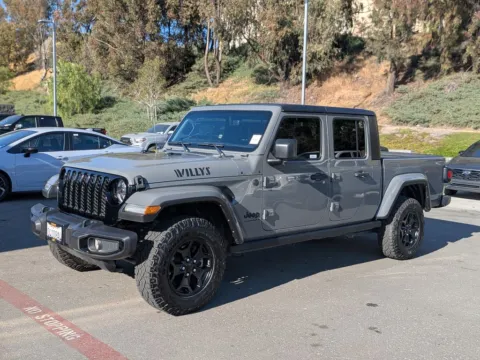Gray 2023 Jeep Gladiator Willys for sale in Chula Vista, CA