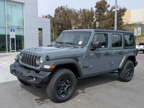 Gray 2026 Jeep Wrangler Sport for sale in Chula Vista, CA