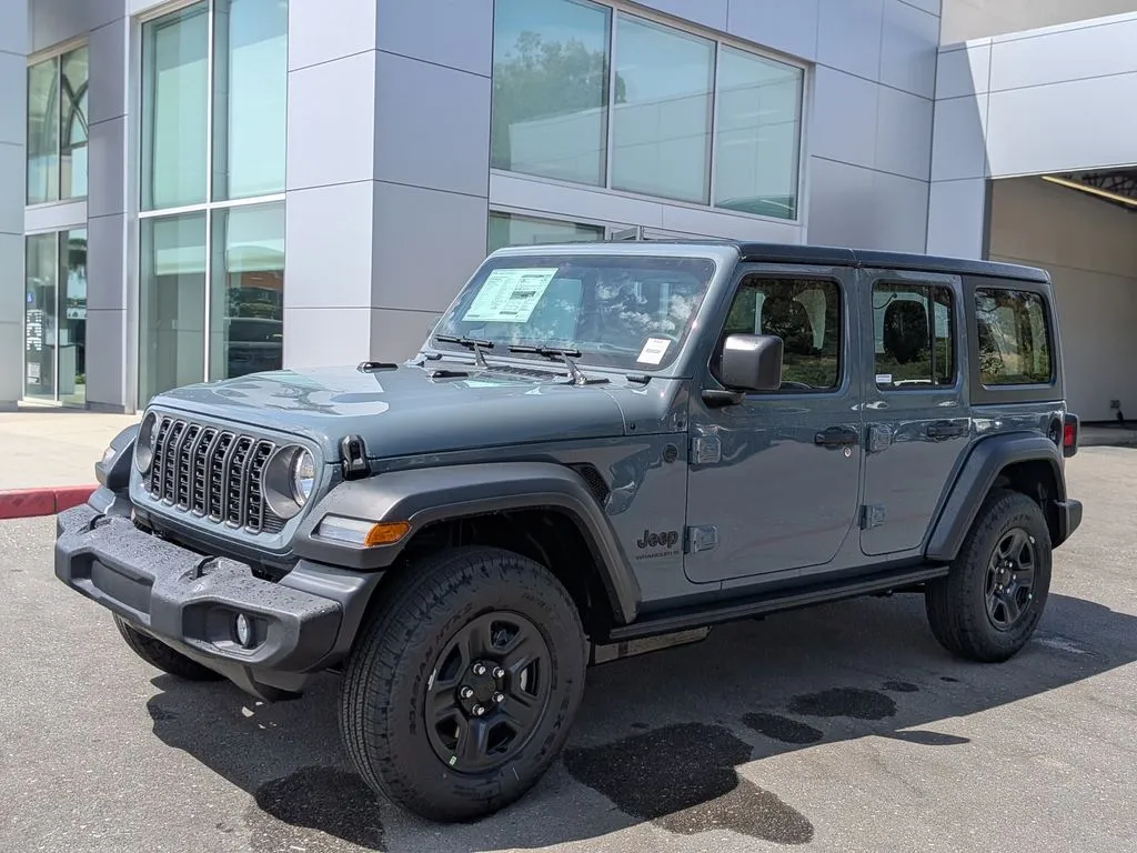 Gray 2026 Jeep Wrangler Sport for sale in Chula Vista, CA