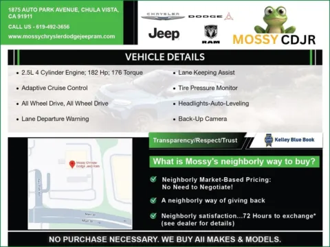Another view of 2022 Subaru Forester for sale in Chula Vista, CA at Mossy Chrysler Dodge Jeep Ram