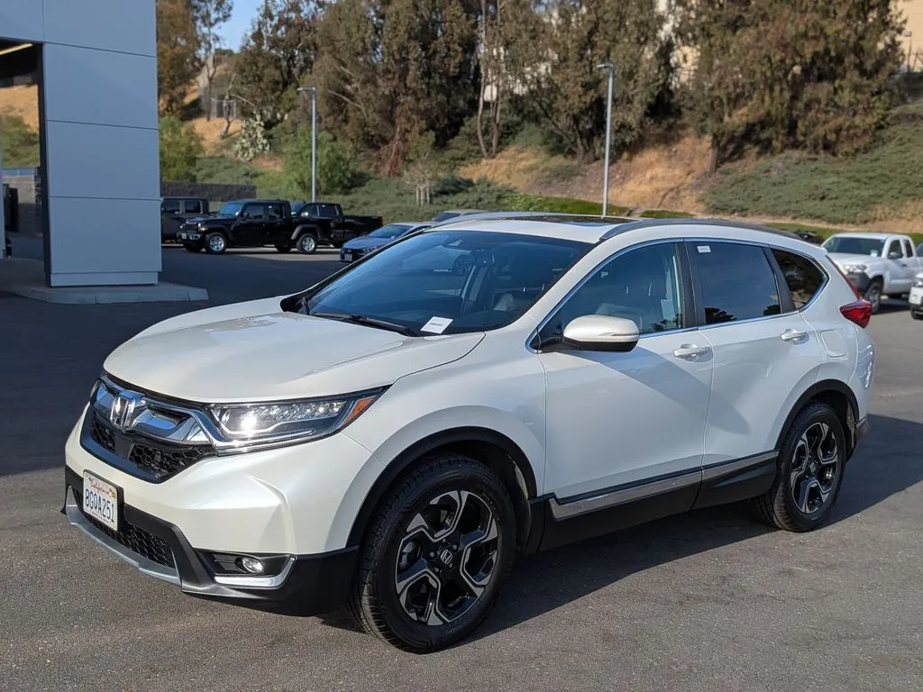 White 2018 Honda CR-V Touring for sale in Chula Vista, CA