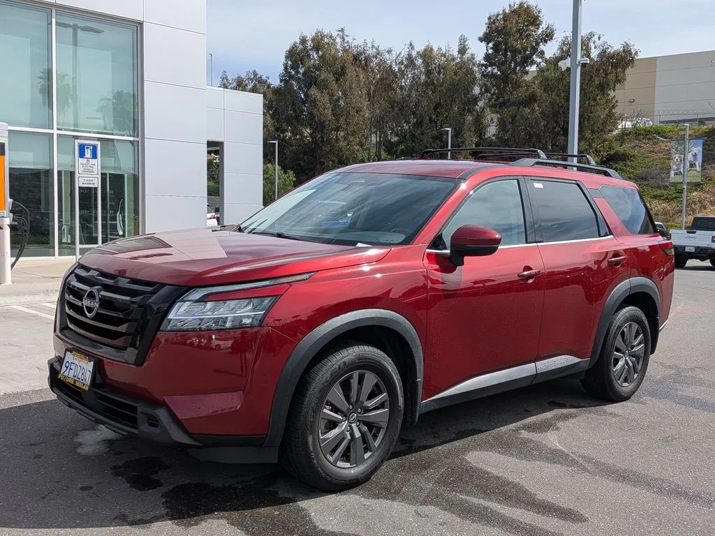 Red 2022 Nissan Pathfinder SV for sale in Chula Vista, CA