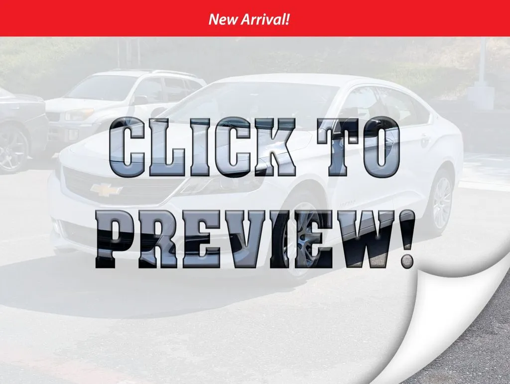 White 2019 Chevrolet Impala LS for sale in Chula Vista, CA