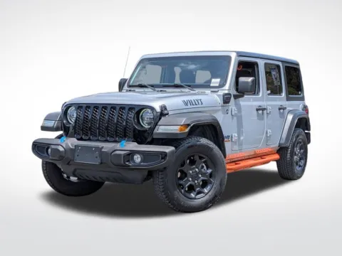 Silver 2023 Jeep Wrangler Base 4xe for sale in Chula Vista, CA