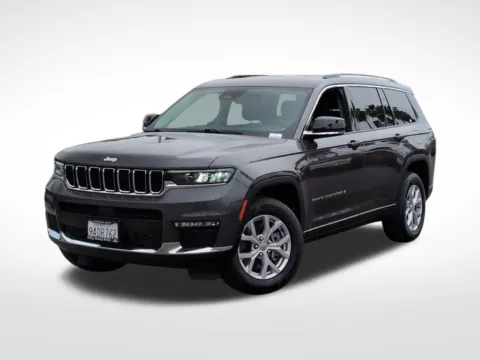 Gray 2022 Jeep Grand Cherokee L Limited for sale in Chula Vista, CA