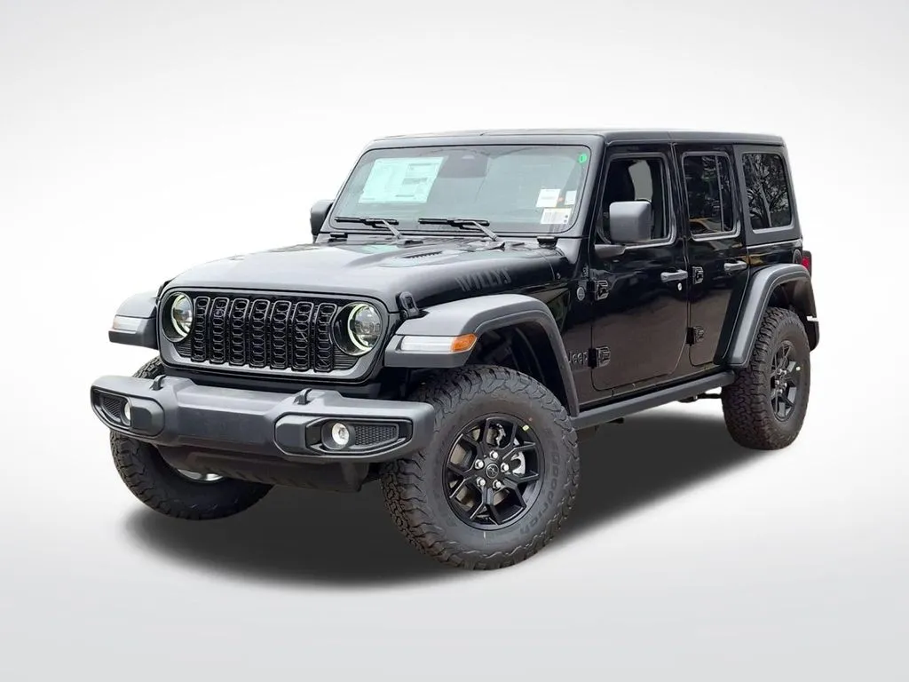 Black 2026 Jeep Wrangler Willys for sale in Chula Vista, CA