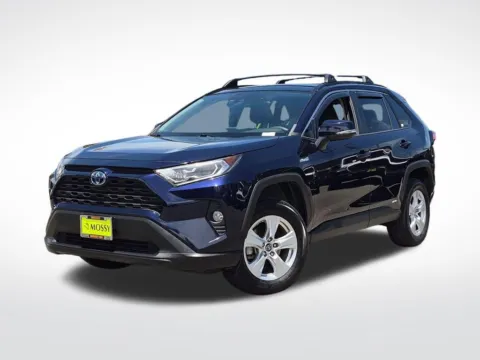 Blue 2019 Toyota RAV4 Hybrid XLE for sale in Chula Vista, CA