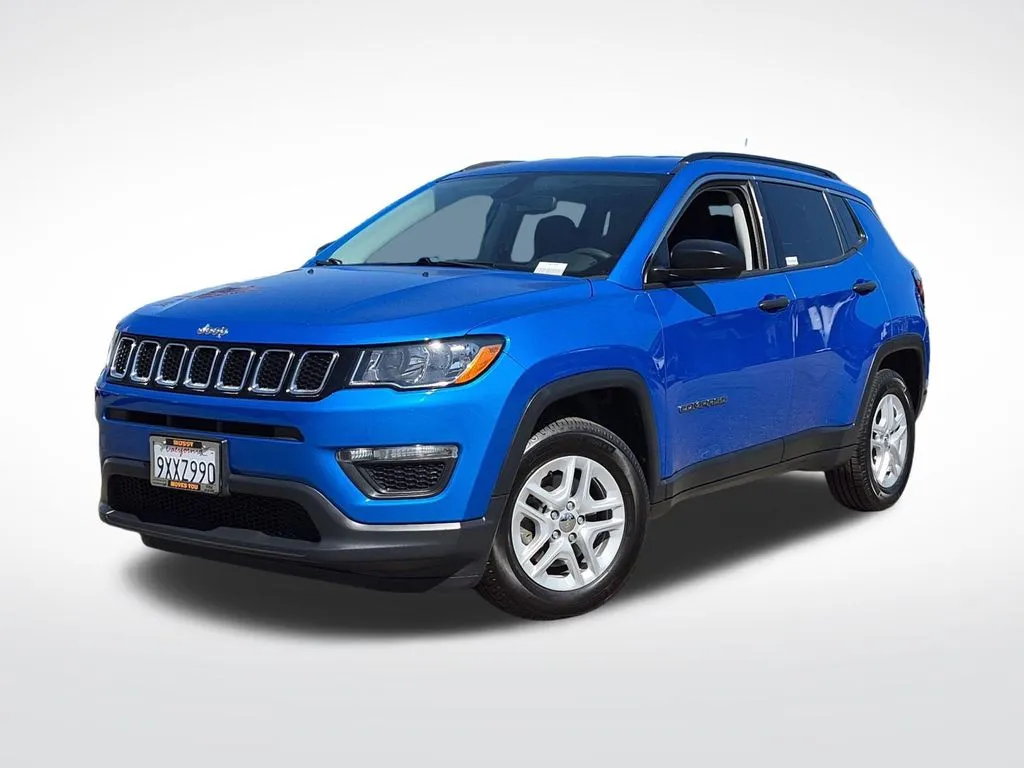 Blue 2021 Jeep Compass Sport for sale in Chula Vista, CA