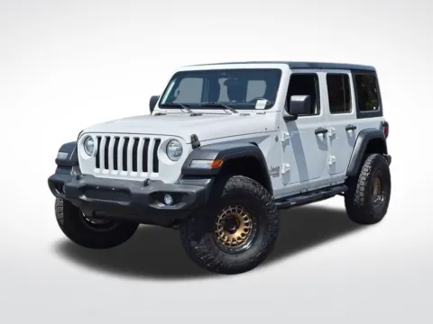 White 2020 Jeep Wrangler Unlimited Sport for sale in Chula Vista, CA