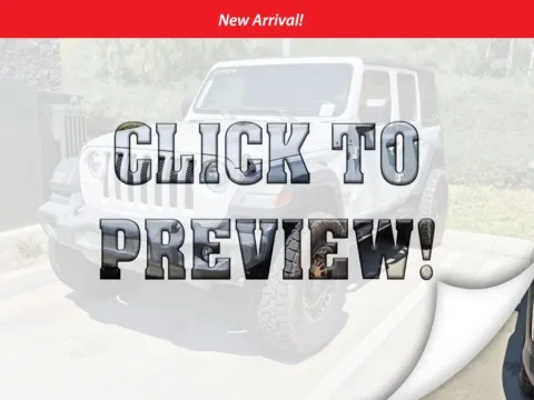 White 2020 Jeep Wrangler Unlimited Sport for sale in Chula Vista, CA