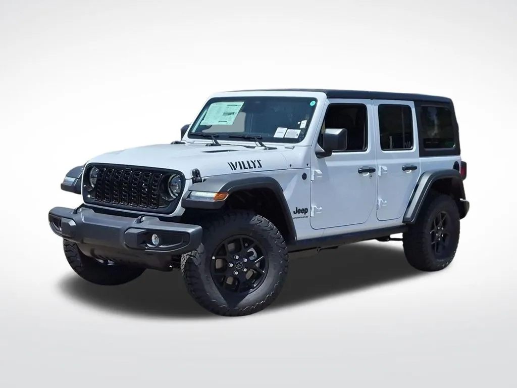 White 2026 Jeep Wrangler Willys for sale in Chula Vista, CA