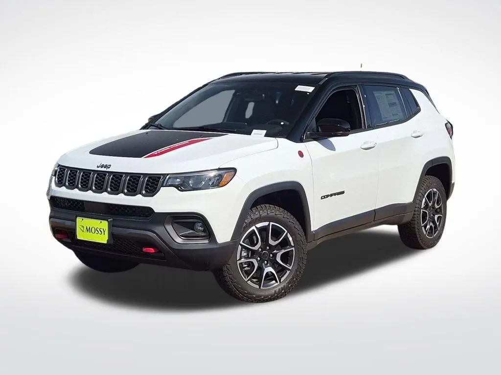 White 2026 Jeep Compass Trailhawk for sale in Chula Vista, CA
