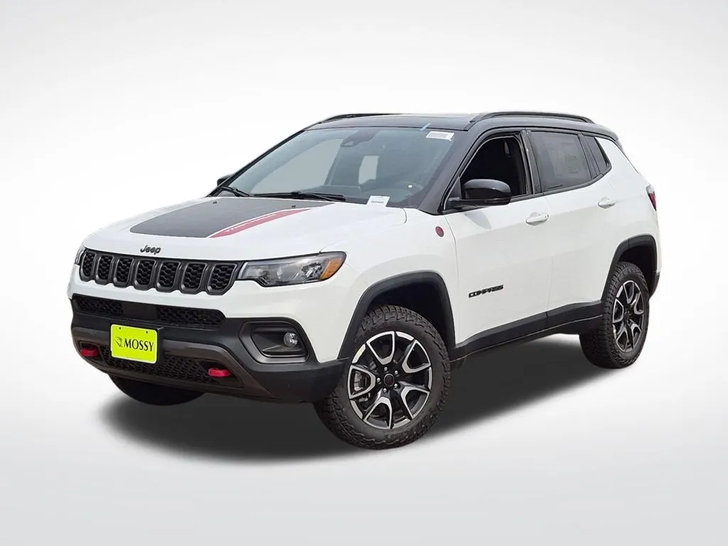 White 2026 Jeep Compass Trailhawk for sale in Chula Vista, CA