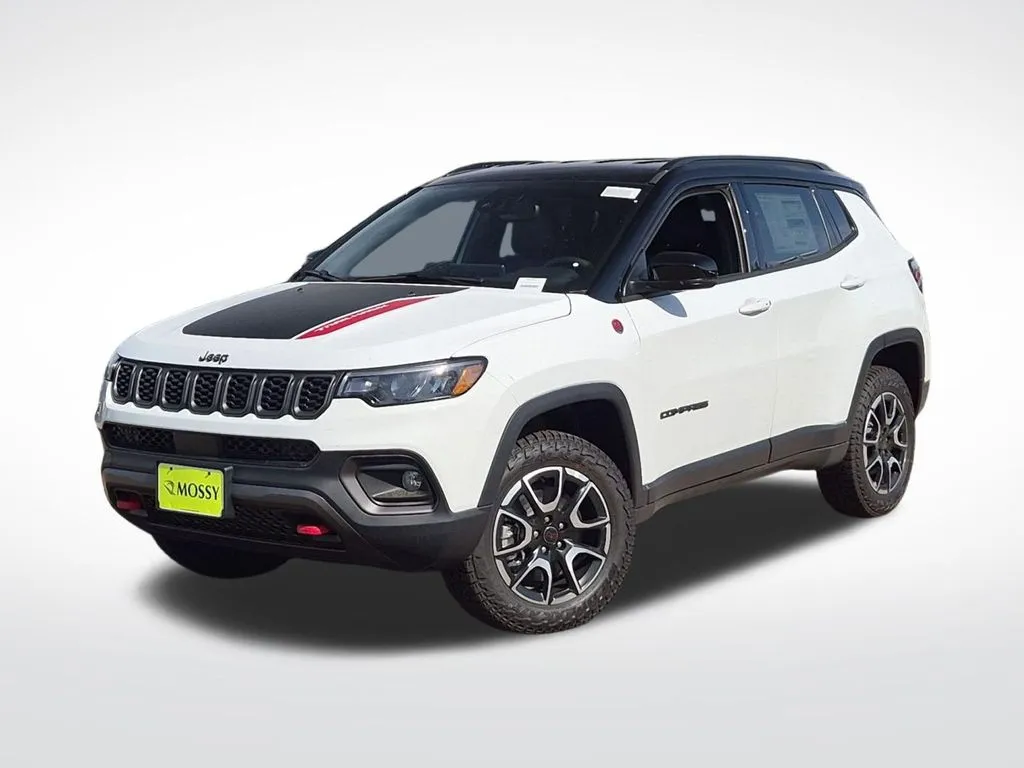White 2026 Jeep Compass Trailhawk for sale in Chula Vista, CA