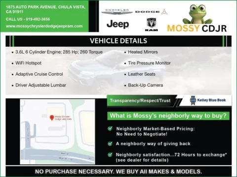Another view of 2026 Jeep Wrangler Willys for sale in Chula Vista, CA at Mossy Chrysler Dodge Jeep Ram