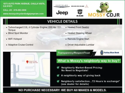 Another view of 2026 Jeep Compass Trailhawk for sale in Chula Vista, CA at Mossy Chrysler Dodge Jeep Ram