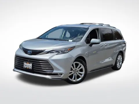 Silver 2024 Toyota Sienna Platinum for sale in Chula Vista, CA
