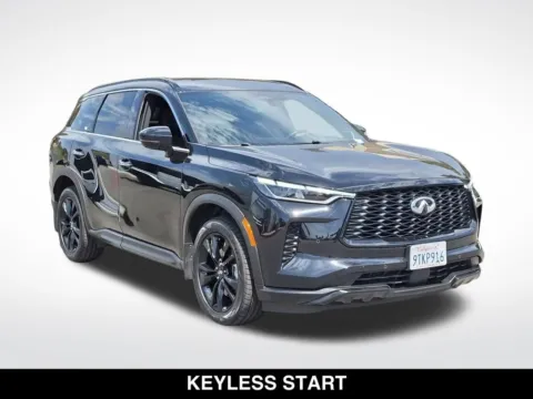 Photos of 2025 INFINITI QX60 LUXE for sale in Chula Vista, CA at Mossy Chrysler Dodge Jeep Ram
