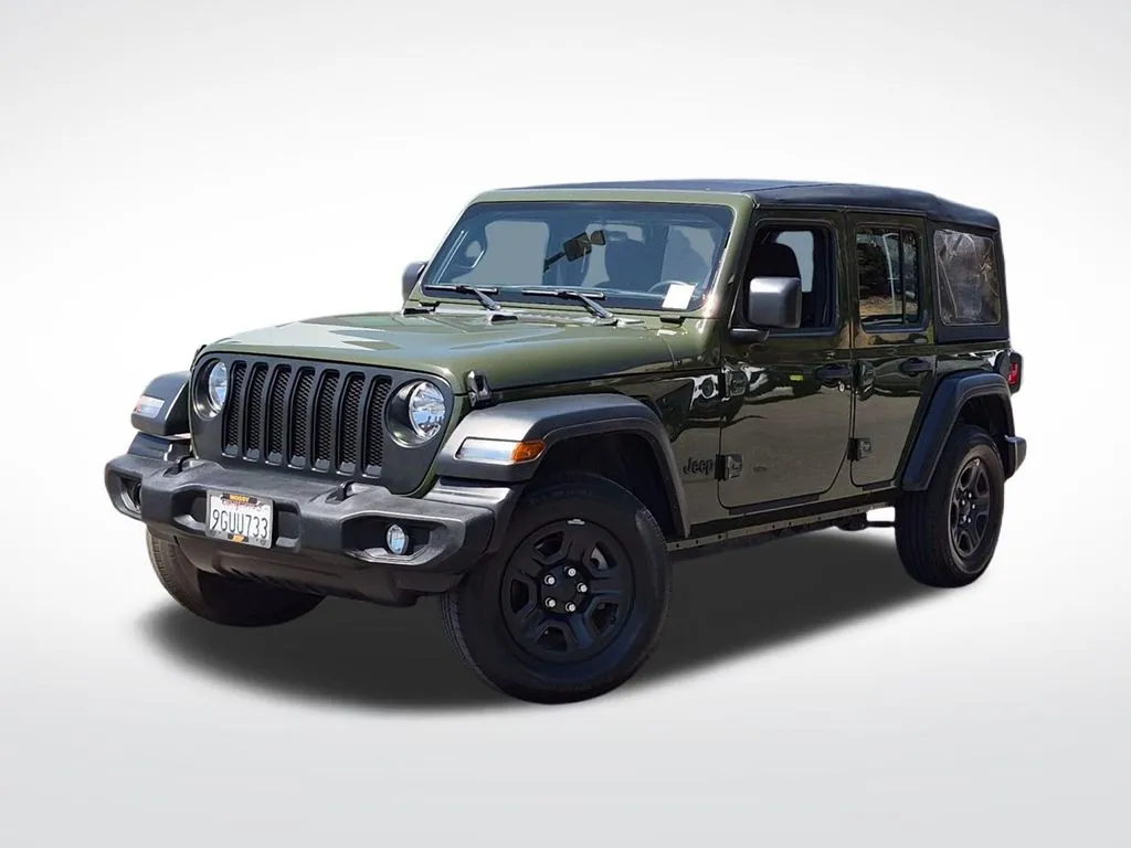 Green 2023 Jeep Wrangler Sport for sale in Chula Vista, CA