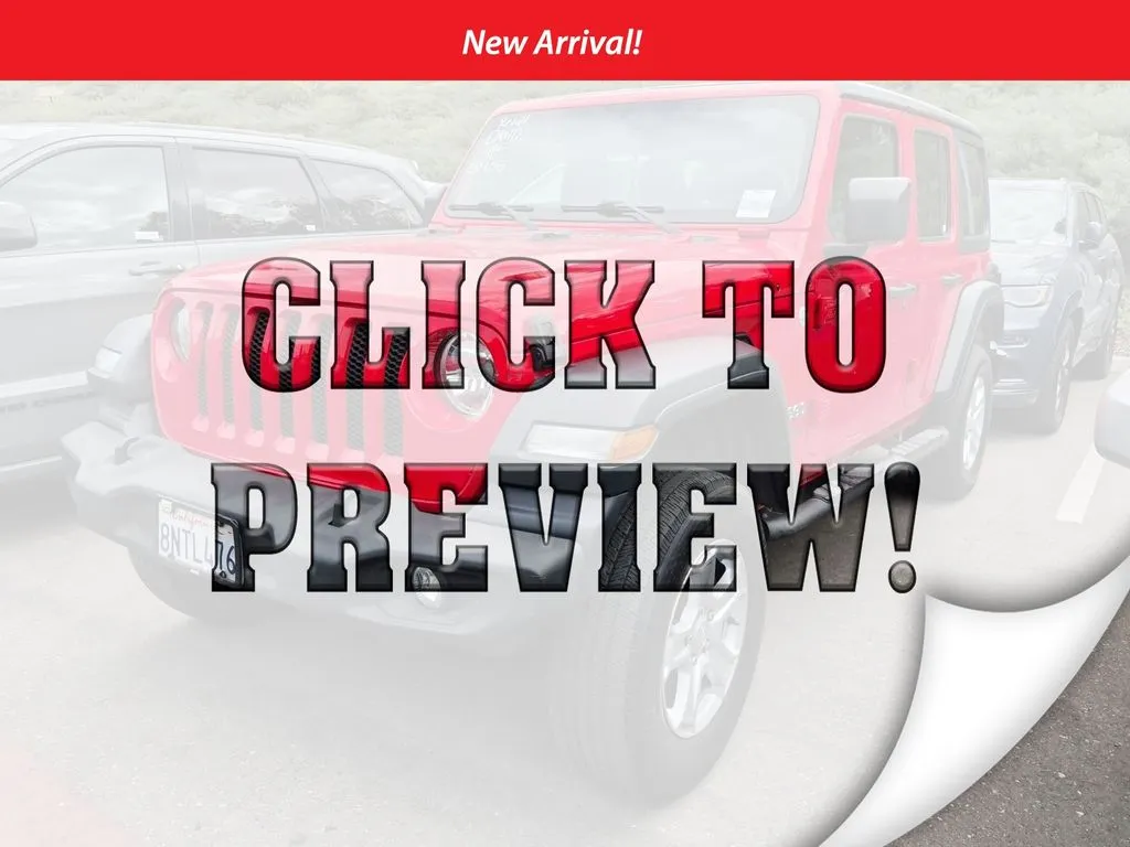 Red 2018 Jeep Wrangler Unlimited Sport S for sale in Chula Vista, CA