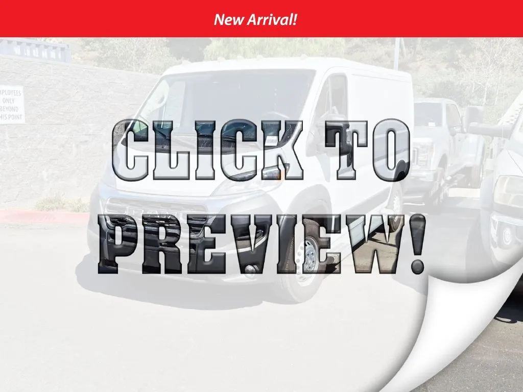 White 2025 Ram ProMaster 2500 for sale in Chula Vista, CA