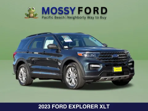 Photos of 2023 Ford Explorer XLT for sale in Chula Vista, CA at Mossy Chrysler Dodge Jeep Ram