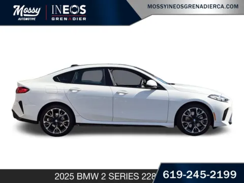 More photos of 2025 BMW 2 Series 228 xDrive Gran Coupe at Mossy Chrysler Dodge Jeep Ram, CA