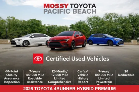 More photos of 2026 Toyota 4Runner i-FORCE MAX Hybrid TRD Off Road Premium at Mossy Chrysler Dodge Jeep Ram, CA