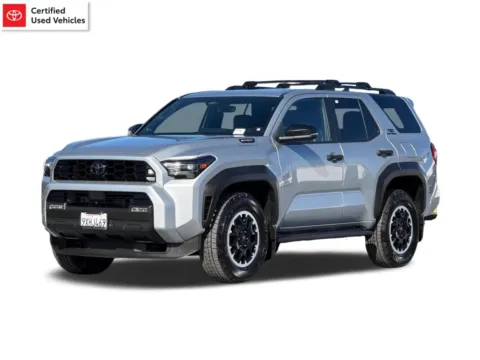Silver 2025 Toyota 4Runner i-FORCE MAX Hybrid TRD Off Road Premium for sale in Chula Vista, CA