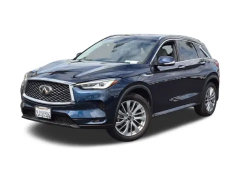 Blue 2023 INFINITI QX50 LUXE for sale in Chula Vista, CA